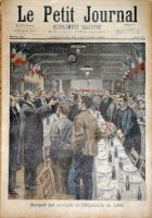 Banquet des ouvriers de l'Exposition de 1900.