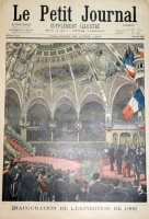 Inauguration de l'Exposition de 1900.