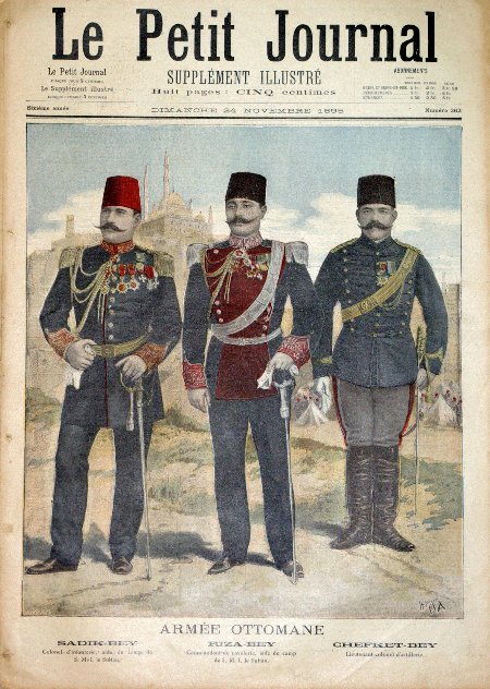 journal Le petit journal illustré Armée Ottomane.