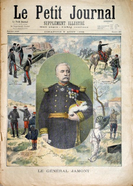 journal Le petit journal illustré Le Général Jamont.