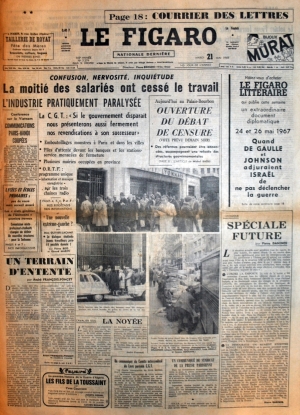 Le Figaro du 21 mai 1968