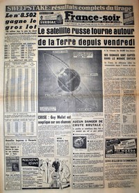 France-soir du 6 octobre 1957