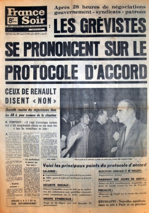France-soir du 28 mai 1968