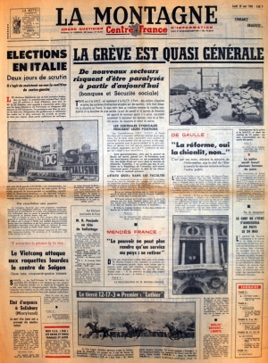 journal du 20 mai 1968