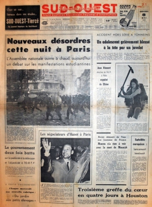 journal du 08 mai 1968