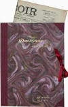 Pochette florentine bordeaux