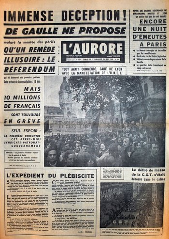 journal du 25 mai 1968