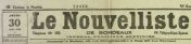 Le Nouvelliste de Bordeaux