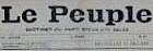 Le Peuple