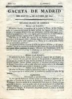 Gaceta de Madrid del Martes 24 de octubre de 1815
