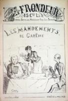 Les mandements du carême. 