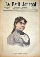 La Reine Nathalie de Serbie.