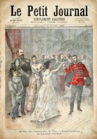 Le Tsar chez l'ambassadeur de France à Saint-Pétersbourg. Le quadrille d'honneur.