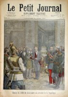 Remise du collier de Saint-André au président de la République.