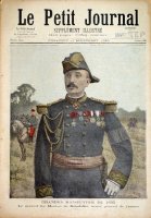Grandes Manoeuvres de 1895. Le Général Le Mouton de Boisdeffre, Major Général de l'armée.