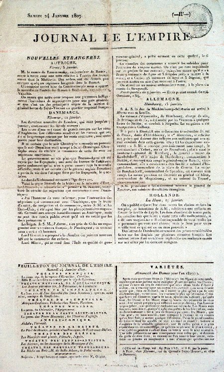 journal Journal de l Empire 