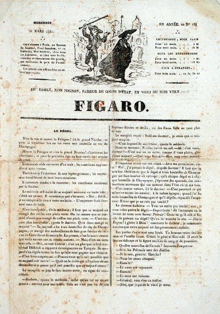 journal Figaro Le dégel.