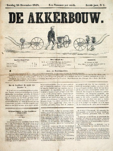 journal De Akkerbouw 