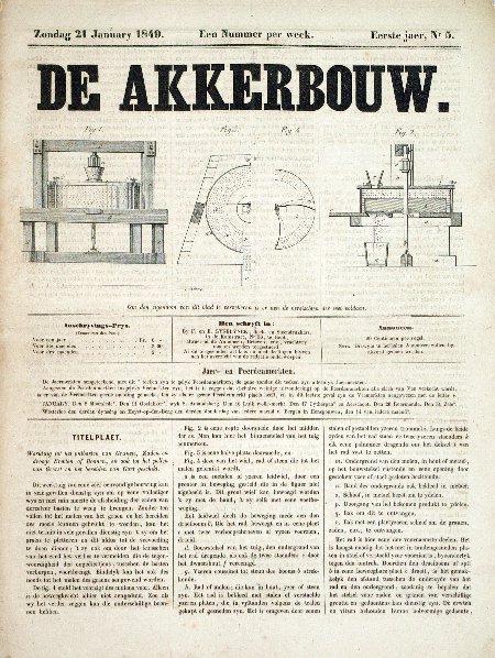 journal De Akkerbouw 