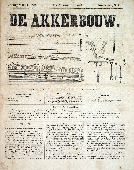 journal De Akkerbouw 