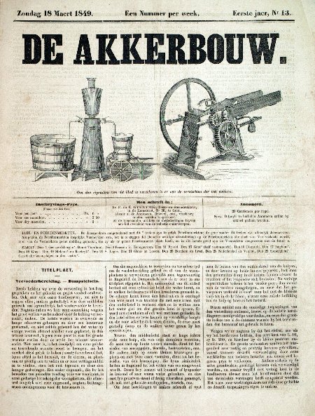 journal De Akkerbouw 