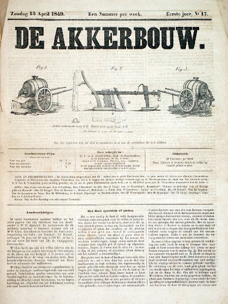 journal De Akkerbouw 