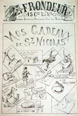 journal Le Frondeur Nos cadeaux de St Nicolas