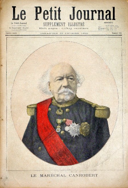 journal Le petit journal illustré Le Maréchal Canrobert.