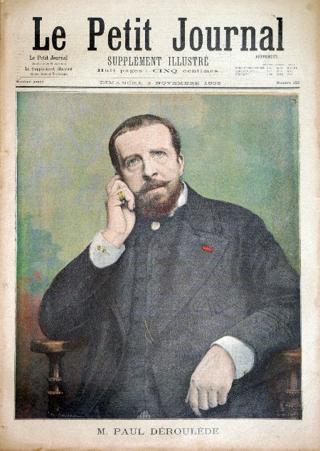 journal Le petit journal illustré M. Paul Déroulède.