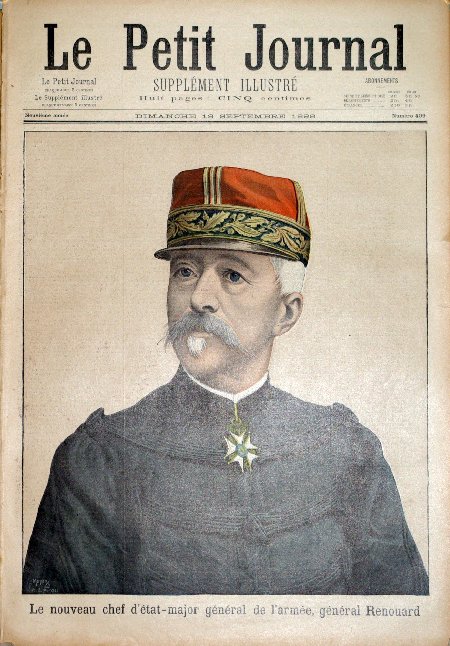 journal Le petit journal illustré Le nouveau Chef d'Etat-Major Général de l'armée, Général Renouard.