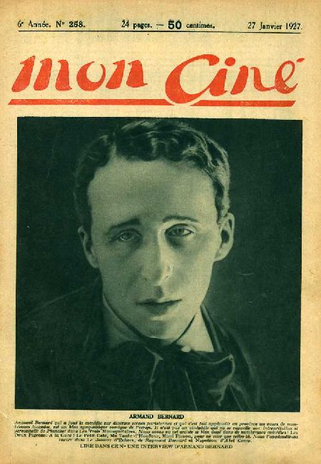 journal Mon Ciné ARMAND BERNARD