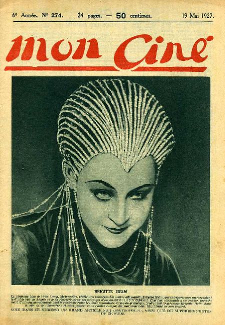 journal Mon Ciné BRIGITTE HELM