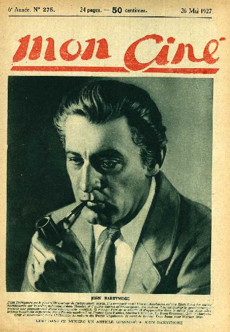 journal Mon Ciné JOHN BARRYMORE