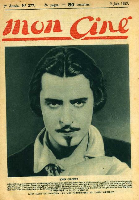 journal Mon Ciné JOHN GILBERT