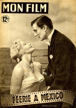 journal Mon Film Walter Pidgeon et Ilona Massey dans Féerie à Mexico