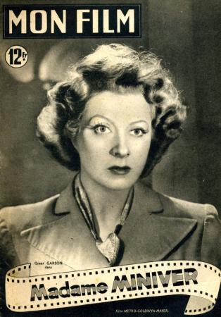 journal Mon Film Greer Garson dans Madame Miniver