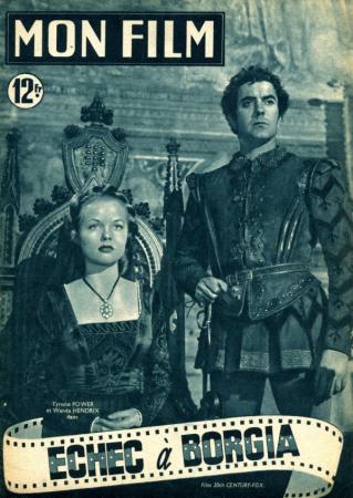 journal Mon Film Tyrone Power et Wanda Hendrix