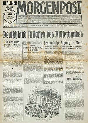 Berliner Morgenpost zeitung