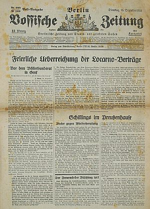 Berliner Vossische Zeitung