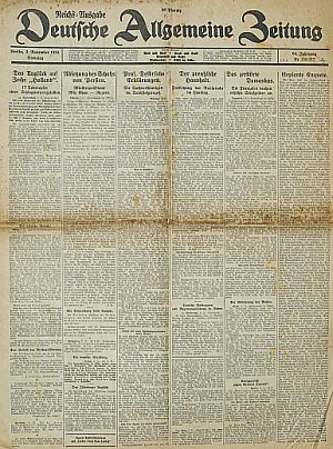 Deutsche Allgemeine zeitung