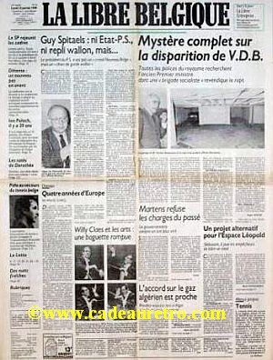 La Libre Belgique édition Liège