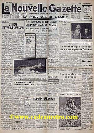 La nouvelle Gazette édition de Namur