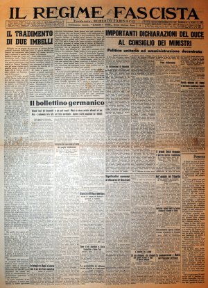 Il Regime Fascista