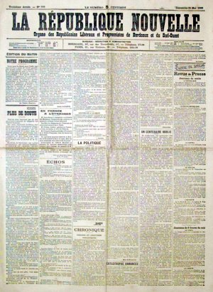 La république nouvelle