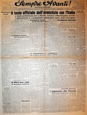 Sempre Avanti !