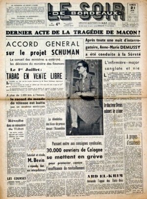 Le soir de Bordeaux