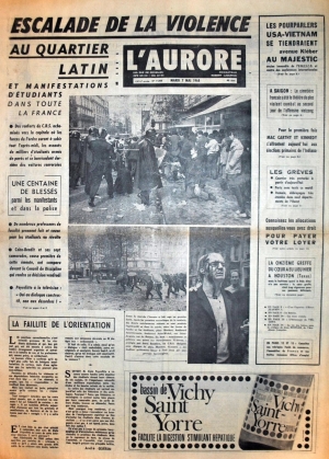 L'aurore du 4 mai 1968