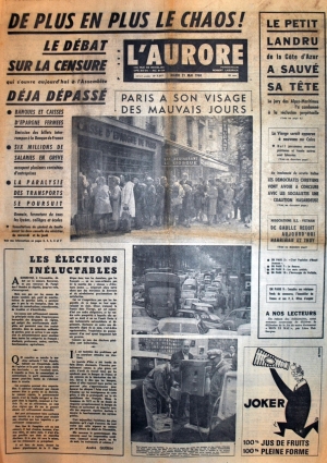 journal du 21 mai 1968