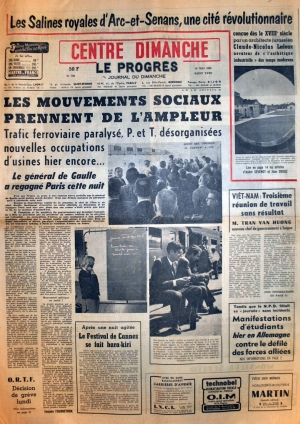 Centre Dimanche - Le Progrès du 19 mai 1968