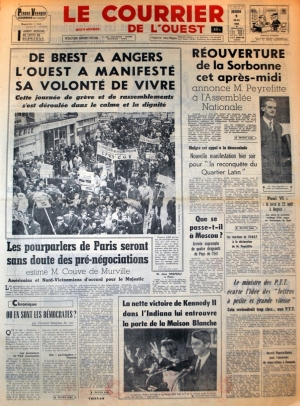 journal du 09 mai 1968